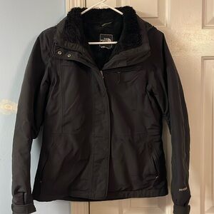 The north face winter coat black size small